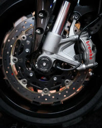 gb racing spindle protector yamaha r1 15 r9 25 front left