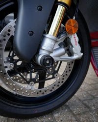 gb racing spindle protector ducati paniagle v4 streetfighter v4 2025 front left