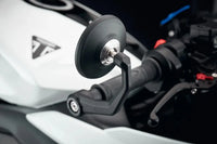 evotech performance bar end mirrors kit triumph daytona 660 2024