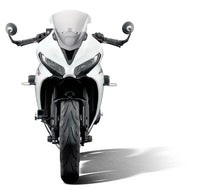 evotech performance bar end mirrors kit triumph daytona 660 2024