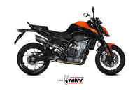 mivv exhaust slip on xm5 ktm 790 duke 2018 2020
