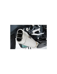 zard exhaust low mount slip on triumph street triple 2013 2016