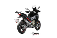 mivv exhaust oval slip on ducati multistrada v4 v4s 2025 titanium