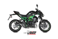 mivv exhaust slip on mk3 kawasaki z900 2025 carbon fiber