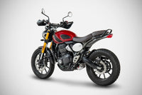 zard exhaust racing full system triumph speed 400 scrambler 400 2024