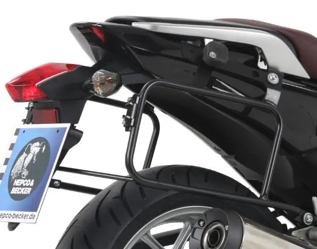 hepco becker lock it side carrier honda integra 700 13