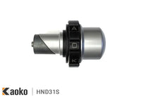 kaoko throttle stabilizer honda models 19mm handlebars 31mm od bar weights