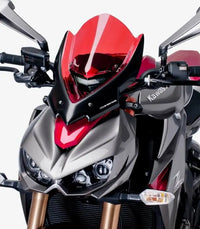 puig touring naked new generation windscreen kawasaki z1000 2014 2016