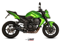 mivv exhaust double gun slip on kawasaki z750 2007 2014