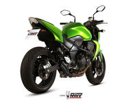 mivv exhaust double gun slip on kawasaki z750 2007 2014