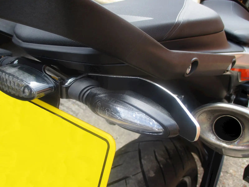 r g racing r g indicator heat shield ktm 790 duke 18 23 890 duke r 18 tail tidy lp0248bk