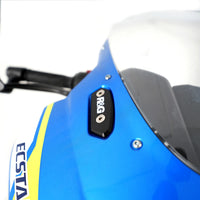 r g racing mirror blanking plates for suzuki gsx r125 17