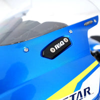 r g racing mirror blanking plates for suzuki gsx r125 17