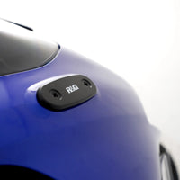 r g racing mirror blanking plates for yamaha yzf r125 19 yzf r25 19 yzf r3 19