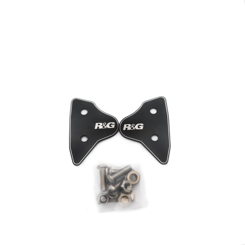r g racing mirror blanking plates for yamaha r7 22