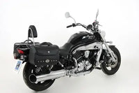 hepco becker sissy bar hyosung gv 650 sportcruiser with rear rack