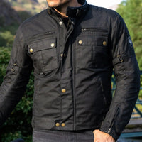 merlin barton ii wax motorcycle jacket