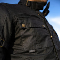 merlin barton ii wax motorcycle jacket