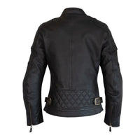 merlin bristol women s cafe leather motorcycle jacket