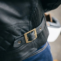 merlin chester cafe leather motorcycle jacket