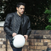 merlin chester cafe leather motorcycle jacket