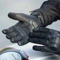merlin griffin urban leather motorcycle gloves