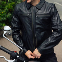 merlin kingsbury leather motorcycle jacket