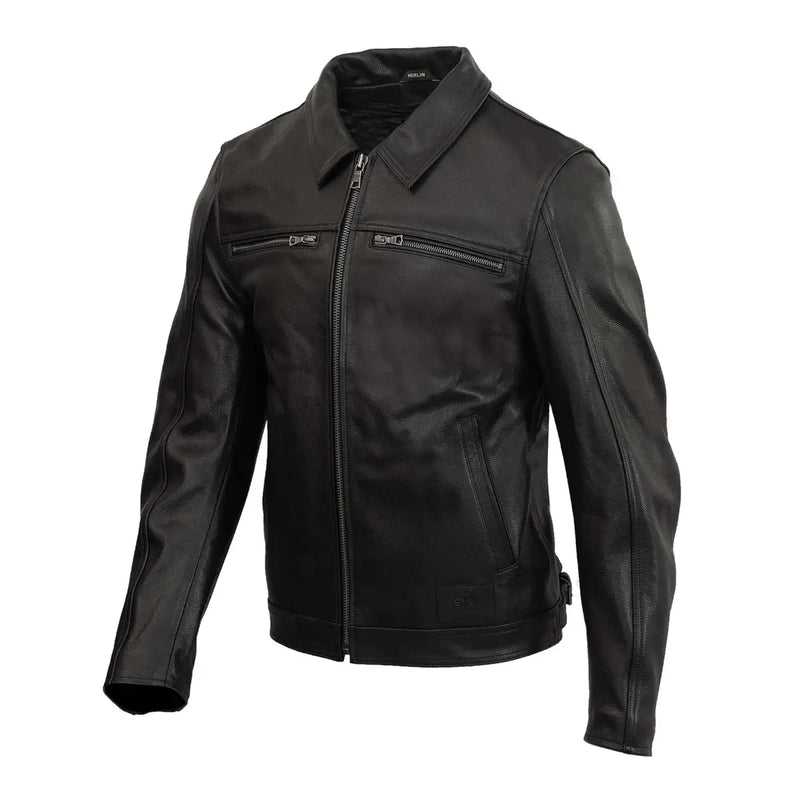 merlin kingsbury leather motorcycle jacket