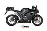 mivv exhaust ak 1 slip on honda cbr600rr 2024 titanium