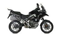 mivv exhaust dakar slip on dakar triumph tiger 1200 2021