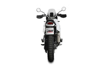 mivv exhaust dakar slip on ducati desertx 2022 titanium