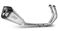 mivv exhaust delta race full system high mount yamaha fz 07 mt 07 2014