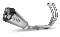 mivv exhaust delta race full system low mount yamaha fz 07 mt 07 2014