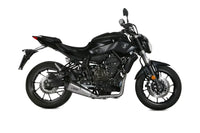 mivv exhaust delta race full system low mount yamaha fz 07 mt 07 2014