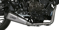 mivv exhaust delta race full system low mount yamaha fz 07 mt 07 2014