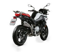 mivv exhaust delta race slip on bmw f850gs f750gs 2018