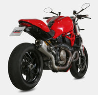 mivv exhaust delta race slip on ducati monster 1200 2014 2016