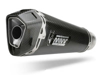 mivv exhaust delta race slip on honda cb750 hornet 2023 carbon fiber