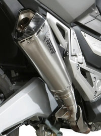 mivv exhaust delta race slip on honda x adv 750 2017