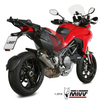 mivv exhaust delta race slip on keeps cat ducati multistrada 1200 1260 2015