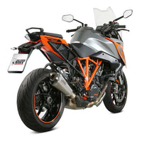 mivv exhaust delta race slip on ktm 1290 superduke gt 2016