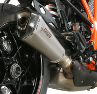 mivv exhaust delta race slip on ktm 1290 superduke gt 2016