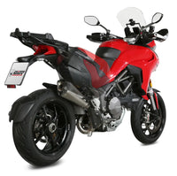 mivv exhaust delta race slip on removes cat ducati multistrada 1200 1260 2015