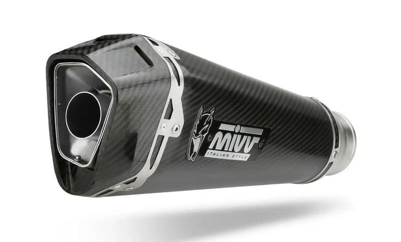 mivv exhaust full system delta race high mount aprilia rs 660 tuono 660 2020