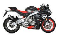 mivv exhaust full system delta race high mount aprilia rs 660 tuono 660 2020