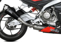 mivv exhaust full system delta race high mount aprilia rs 660 tuono 660 2020