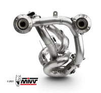 mivv exhaust full system evo ducati panigale v2 2020 2024 titanium