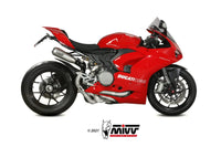 mivv exhaust full system evo ducati panigale v2 2020 2024 titanium