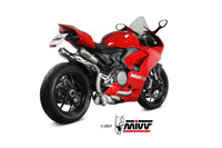 mivv exhaust full system evo ducati panigale v2 2020 2024 titanium