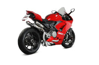 mivv exhaust full xm1 high mount ducati panigale v2 2020 titanium